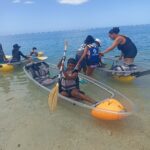 La classe ULIS à la découverte du kayak transparent